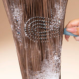 Mini Haze Blue Detangling Flexi Brush