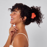 Recycled Plastic Medium Cloud Clip - Cherry