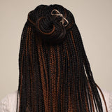 Mini Metal Bow French Hair Pin - Gold
