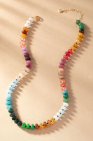 Agate bead necklaces
