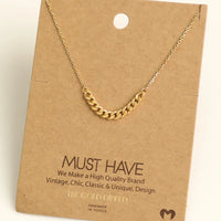 Chain Link Gold Necklace