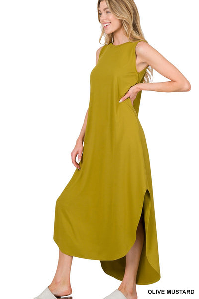 "My Oh My" Maxi High-Low Dress MULTIPLE COLORS