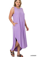 "My Oh My" Maxi High-Low Dress MULTIPLE COLORS