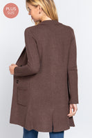 'Cocoa Chic' Sweater Jacket