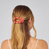 Recycled Plastic Flat Cloud Clip - Cherry