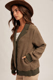 Mixed Media Tweed Cardigan