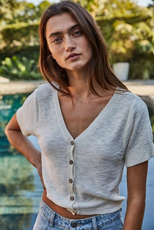 Vanilla Sky Sweater Top