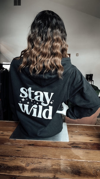 “Stay wild” custom WS hoodies